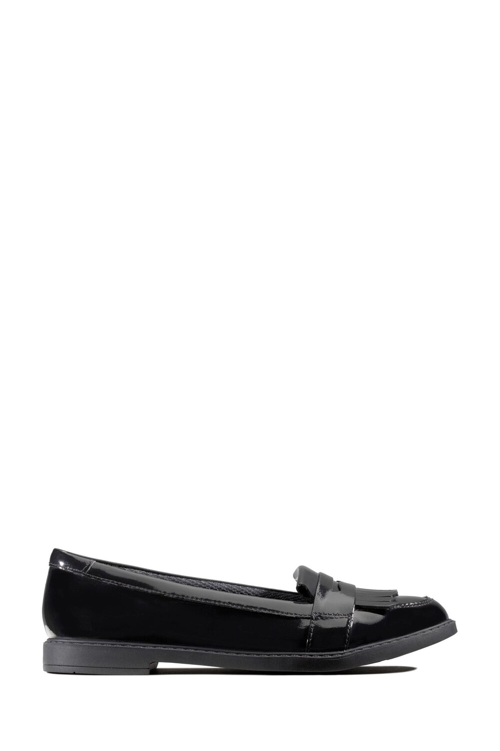 

Патентованные красочные детские туфли Scala Clarks, черный