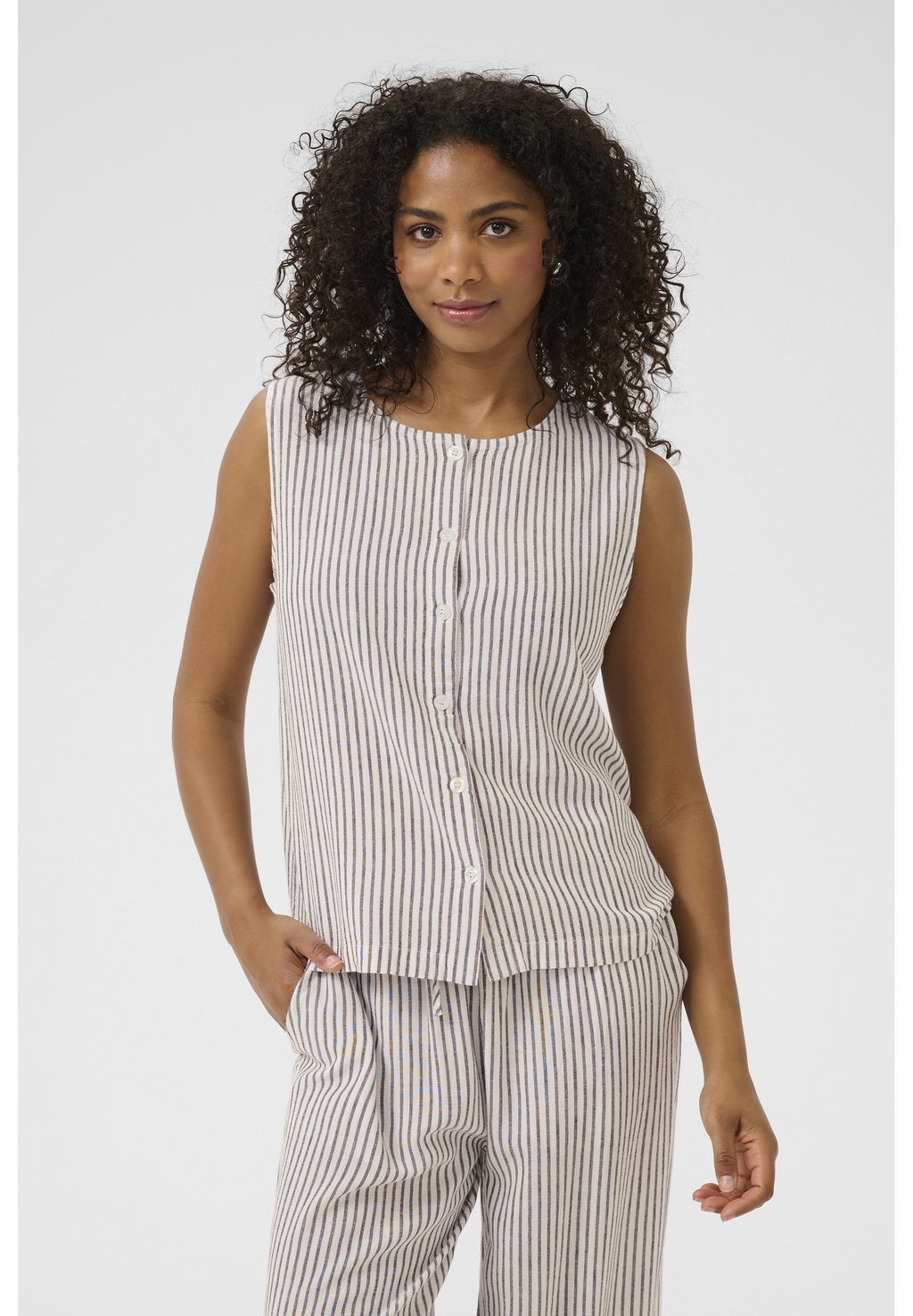 

Топ Blouse Kaffe, мультиколор