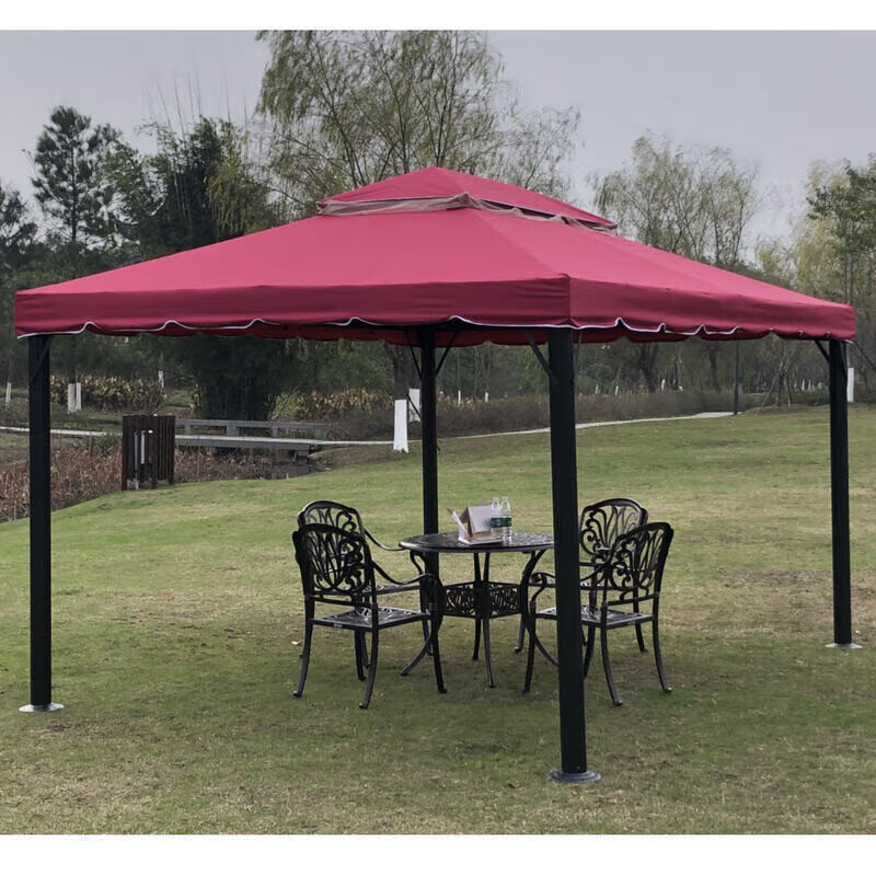 

Jingdian Guangnian JDGN Римская маркиза маркиза 25x25 классическая модель без штор Роскошная модель 3x4 с двойными сторонами, включая двойные шторы