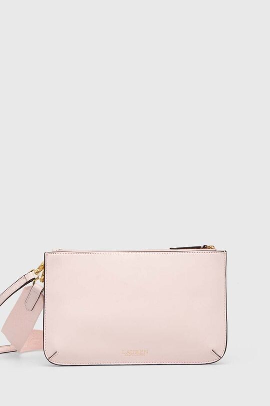 

Кожаная сумочка Lauren Ralph Lauren, роза