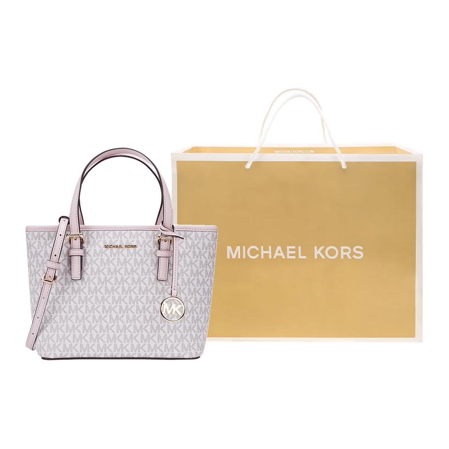 

MICHAEL KORS Дорожная сумка-тоут Jet Set Travel Extra Small Logo с верхней молнией