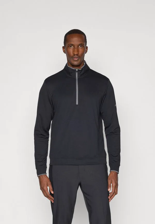 

Мужская легкая толстовка на молнии до середины груди Adidas Golf, Black, Черный, Мужская легкая толстовка на молнии до середины груди Adidas Golf, Black