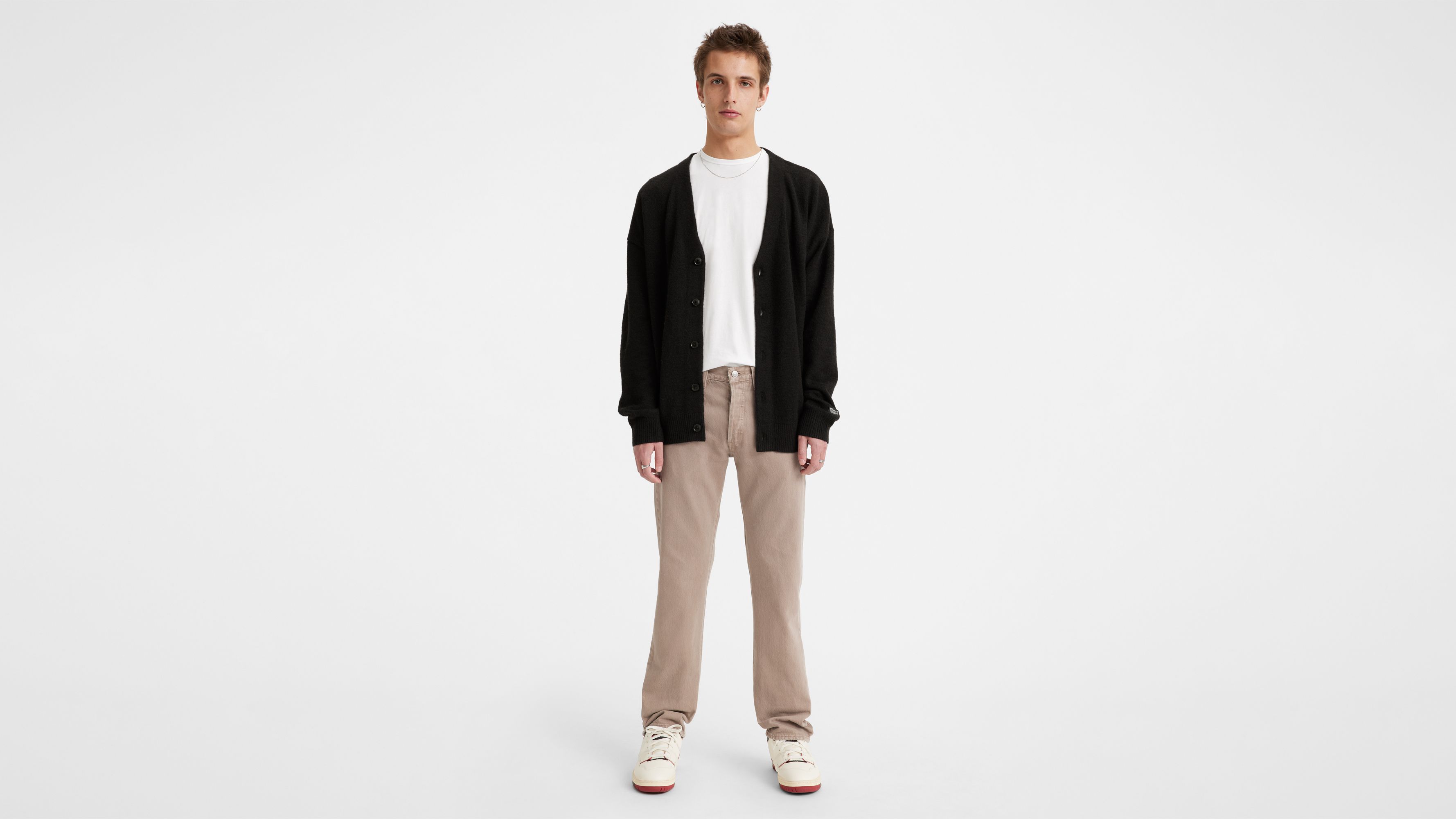 

Мужские джинсы 501 Original Fit Levi's, цвет All Beige Gd Pant - White