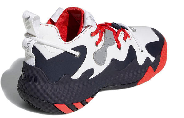 Кроссовки Harden Vol. 6 Adidas, белый — фото 4