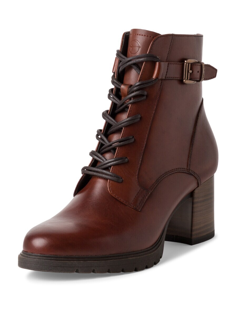 Ботинки Tamaris Lace-Up Ankle Boots, цвет Chestnut brown