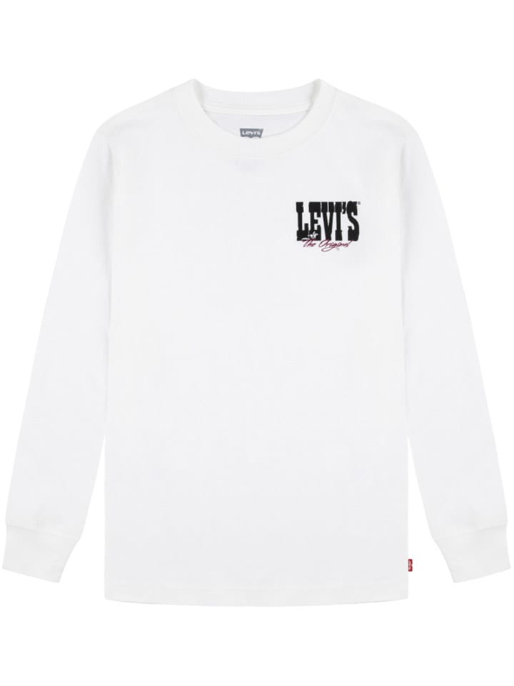 

Рубашка с длинным рукавом Levi's Kids, белый