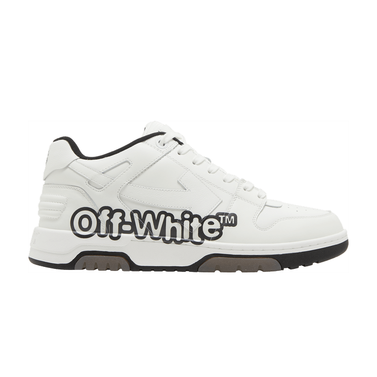 

Кроссовки Off-White Off-White Out of Office Low 'Logo Print - White Black', белый