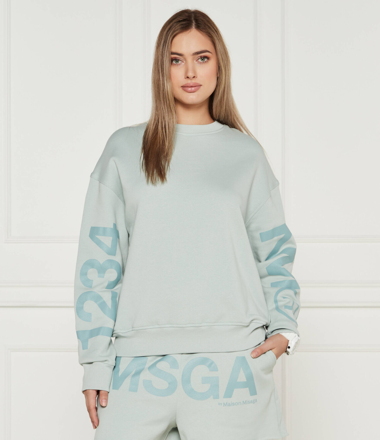 

Толстовка MISAGA 23 Relaxed fit, цвет menta