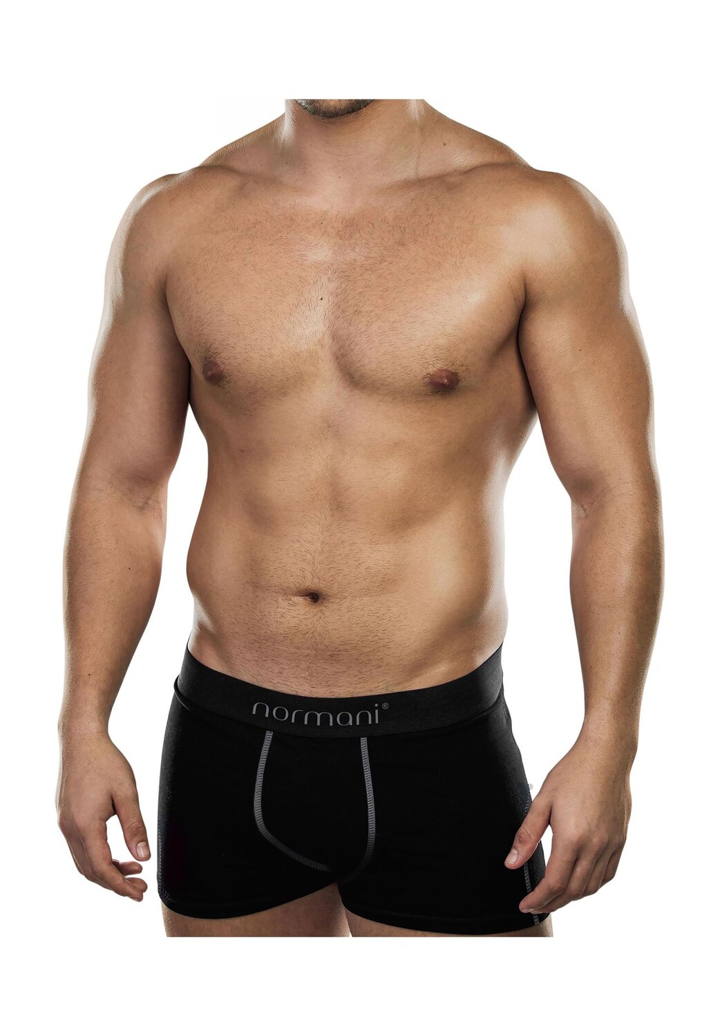 

6 шорт-боксеров из мягкого хлопка Normani, серый