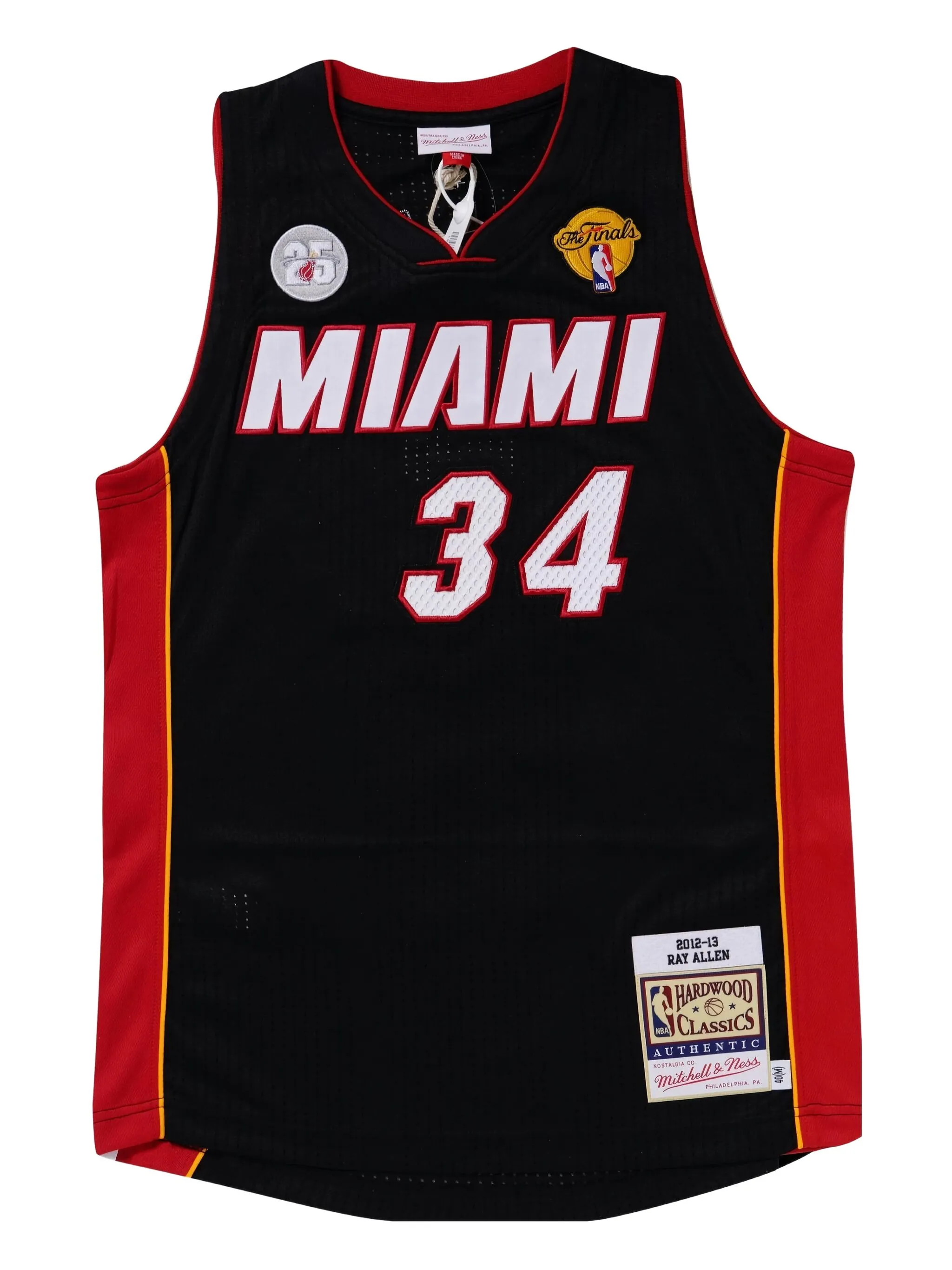 

Топ "NBA Miami Heat 2012 Ray Allen" Mitchell & Ness, черный