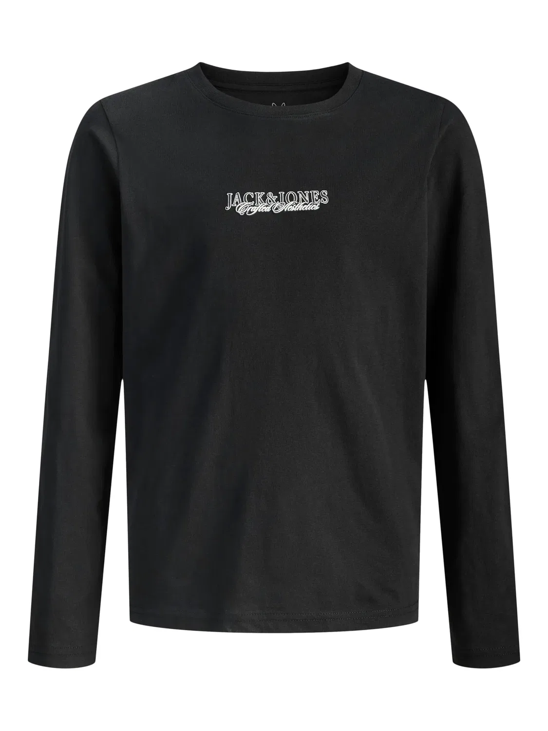 Комплект из футболки и лонгслива с принтом JACK & JONES Junior, черный — фото 3
