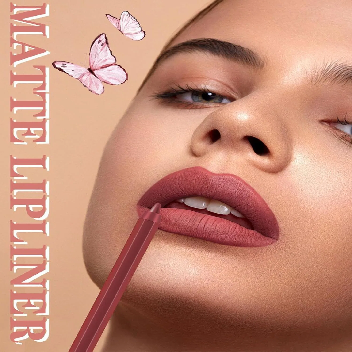 Набор карандашей для губ 12 шт водостойкий, мультиколор — фото 2