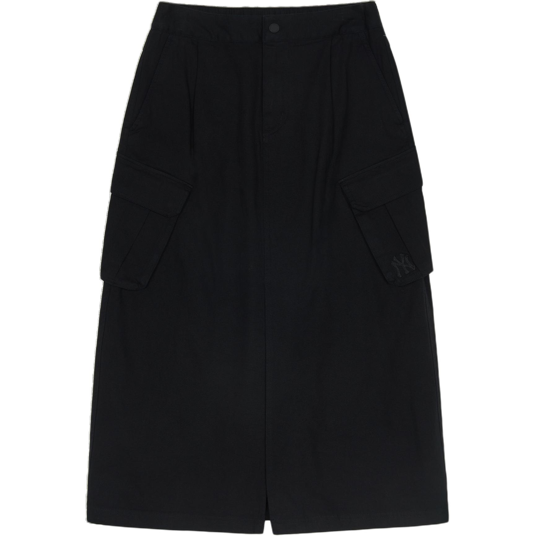 

MLB Повседневная длинная юбка женская черная