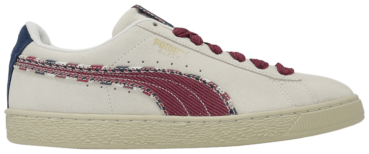 

Кроссовки Puma Suede 'BZ Fringe - Year of the Dragon', кремовый