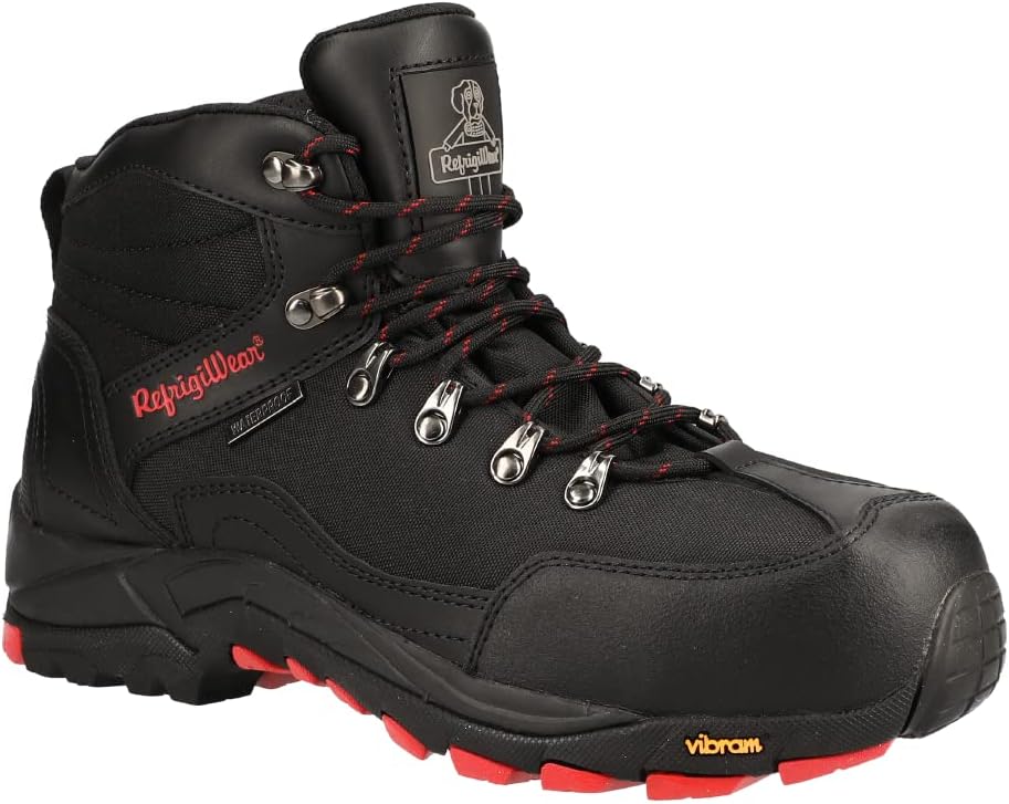 

Мужские ботинки RefrigiWear Black Widow легкие водонепроницаемые кожаные