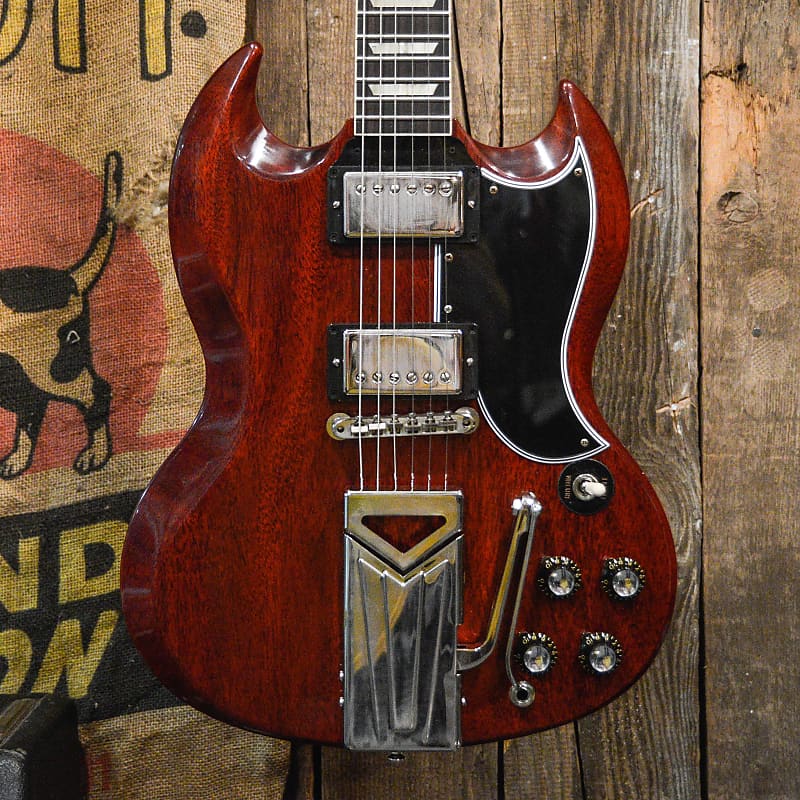 

Электрогитара Gibson Custom Shop 60th Anniversary '61 Les Paul SG Standard