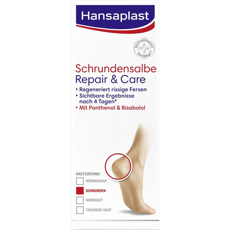 

Мазь от трещин Repair & Care Hansaplast, 40 ml