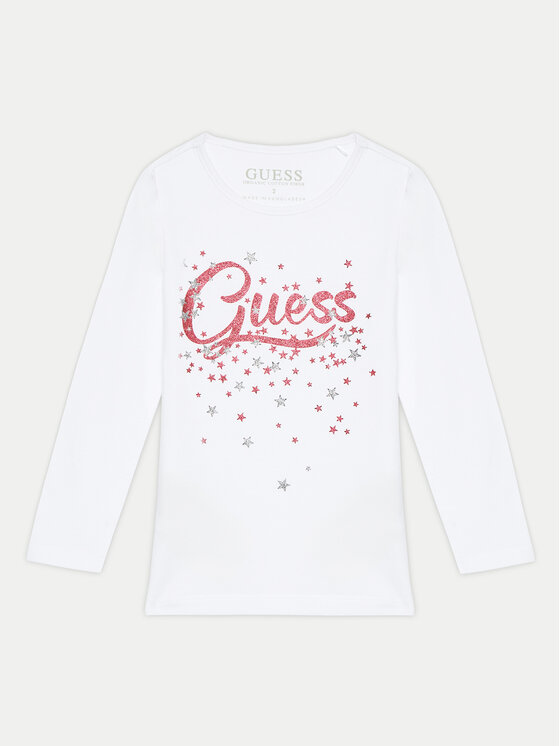 

Блуза стандартного кроя Guess, белый