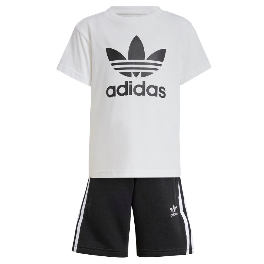 

Спортивный костюм ADIDAS ORIGINALS, черный/белый