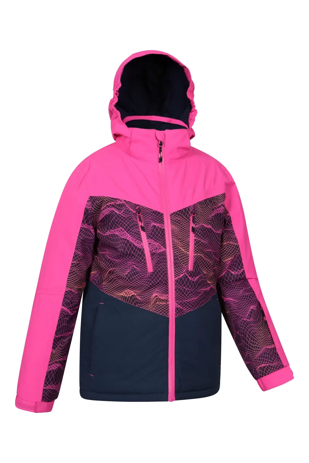 Детская Ski куртка Mountain Warehouse Storm Extreme II, темно-розовый — фото 2