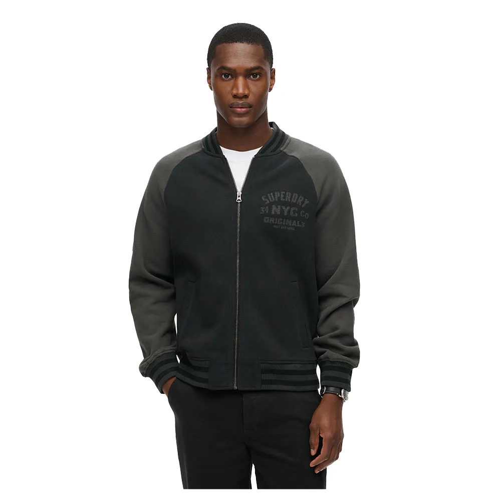 

Куртка Superdry College Graphic bomber, черный