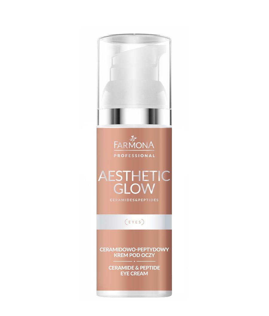 

Крем для век с керамидами и пептидами Aesthetic Glow Farmona Professional 50 мл