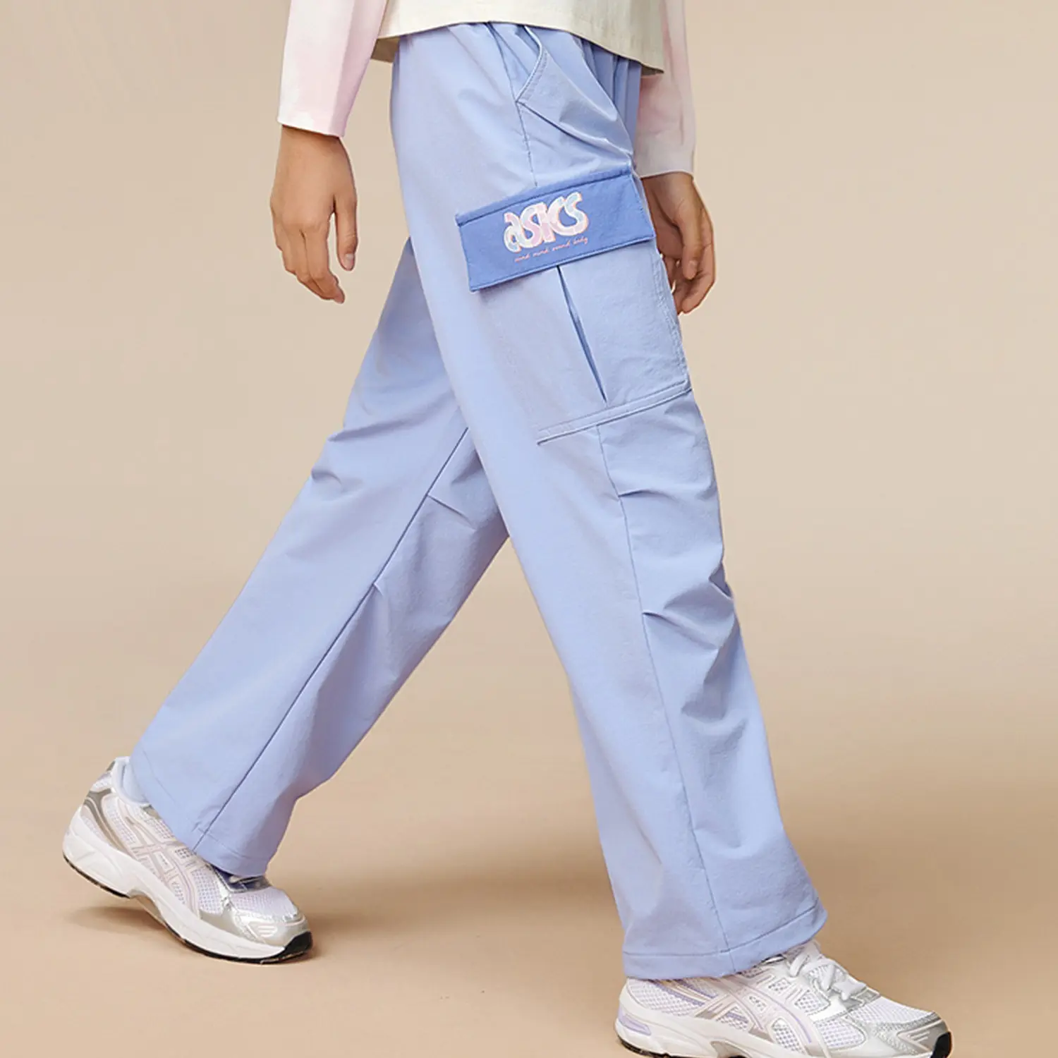Повседневные брюки urban light trend kids' ASICS, голубой — фото 4