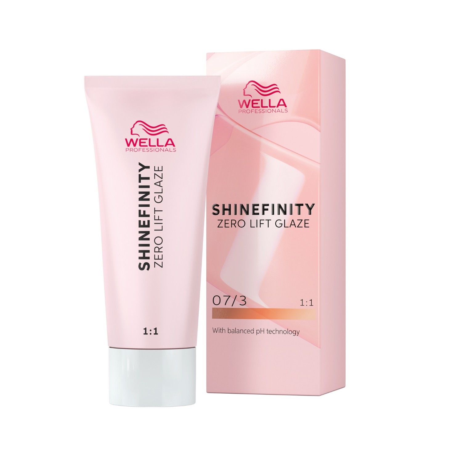 

Краска для волос shinefinity zero lift gaze demi-permanente gel-cremetönung Wella Professionals, 07/3 - burnt honey, объем 60 мл