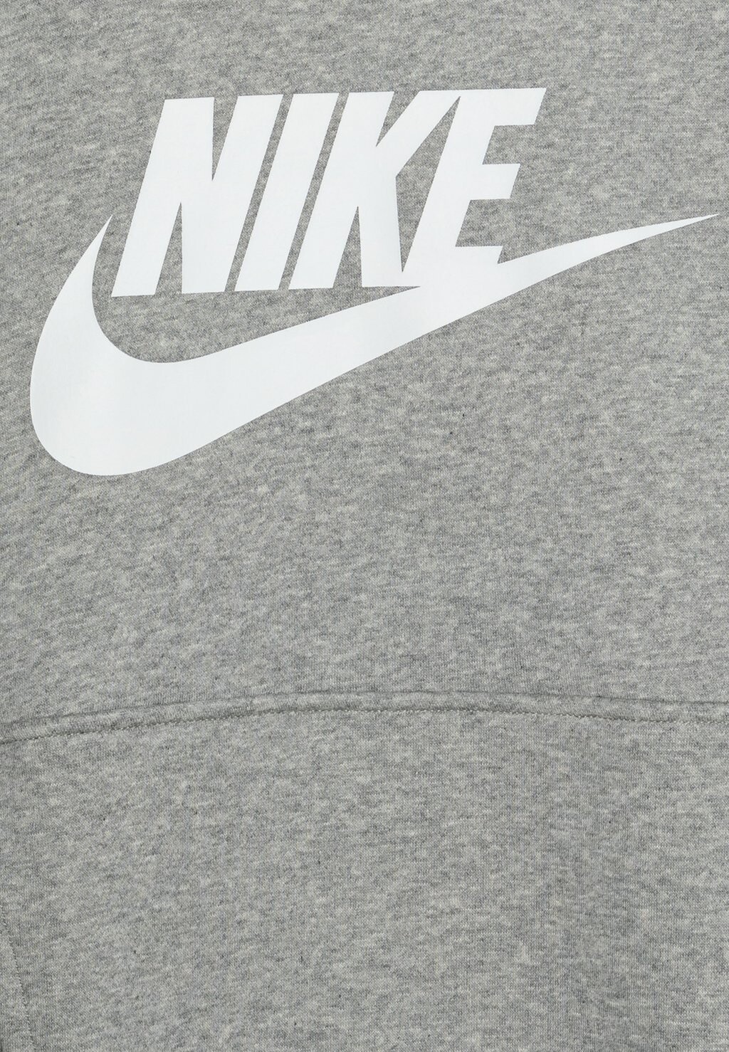 Толстовка Club Unisex Nike, цвет dark grey heather/white — фото 4