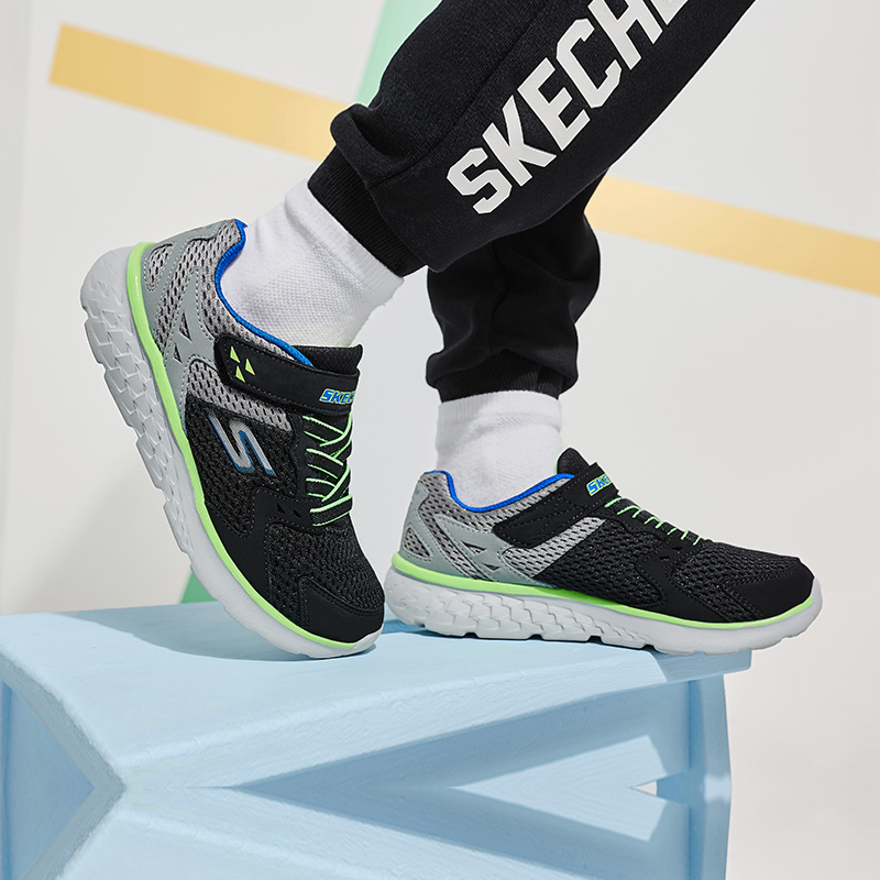 Детские кроссовки Skechers Kids, обувь+охлаждающие нарукавники (бесплатный подарок) — фото 2