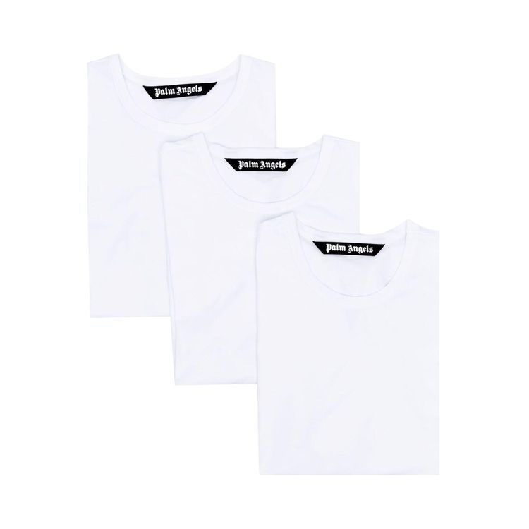 

Футболка Palm Angels Essential Tee (3 Pack) 'White', белый