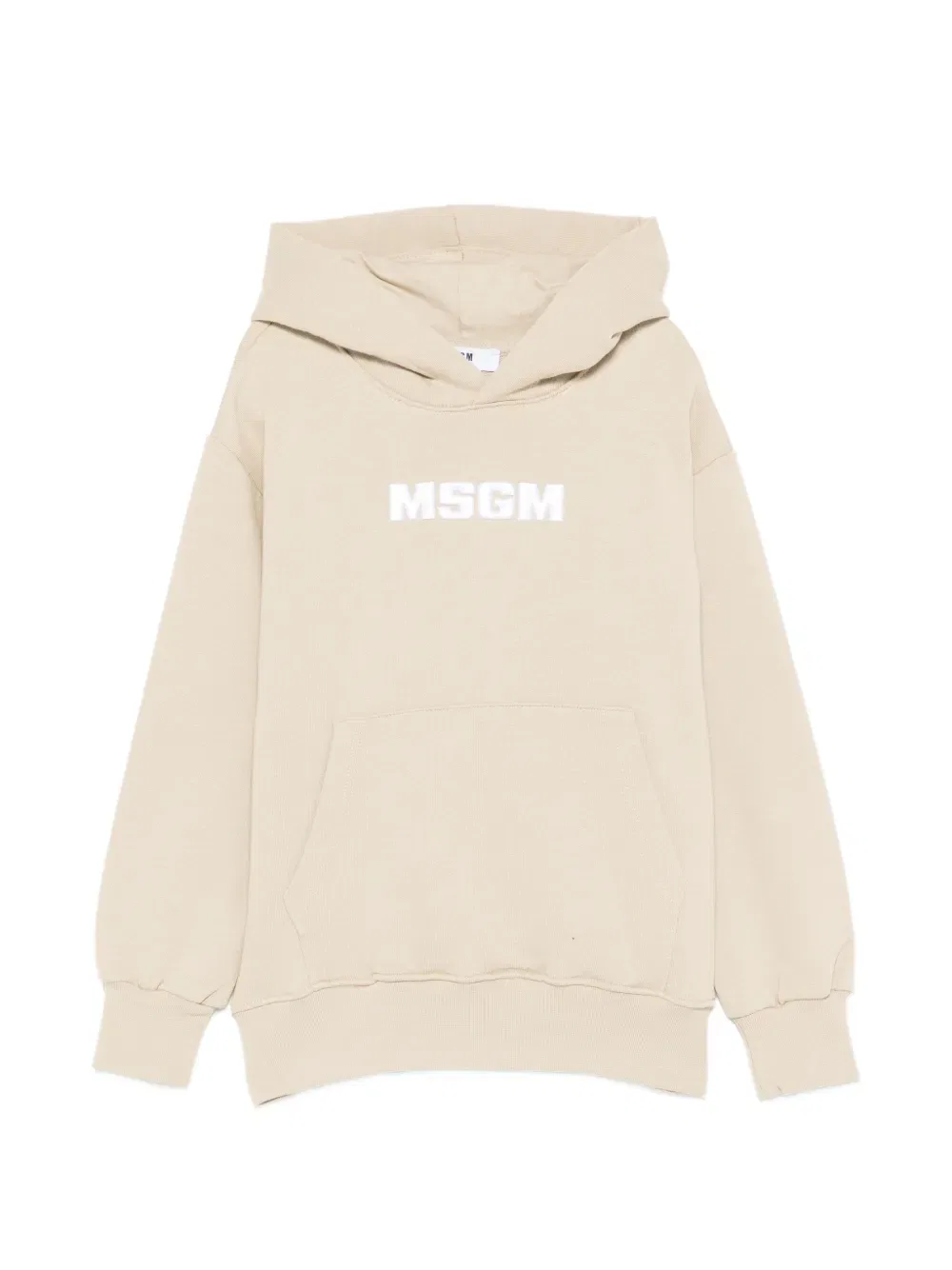 Толстовка с капюшоном и логотипом Msgm Kids, нейтральный