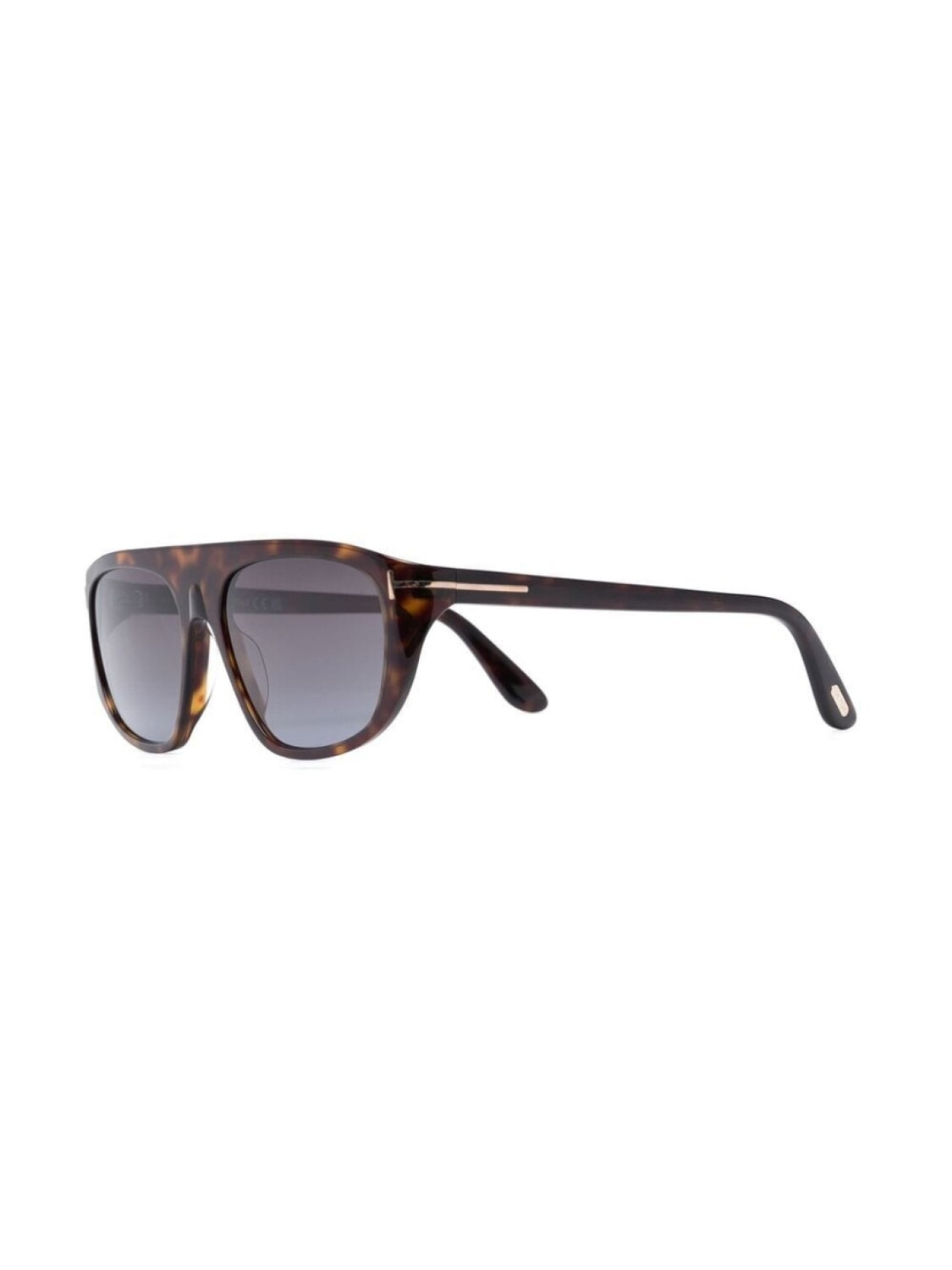 

TOM FORD Eyewear солнцезащитные очки в квадратной оправе, коричневый