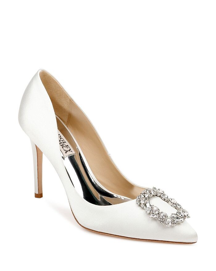 

Женские туфли-лодочки Cher Crystal с пряжкой Badgley Mischka