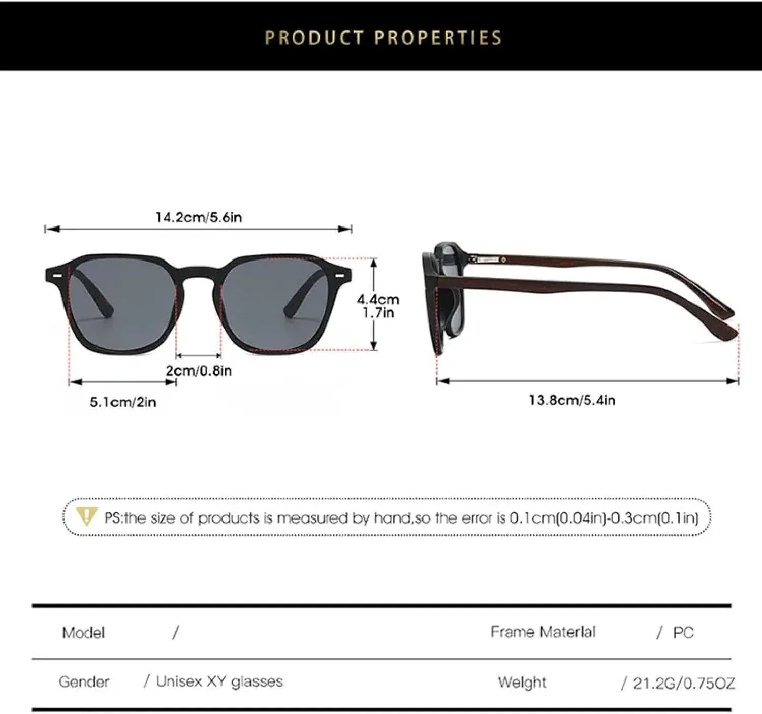 

Солнцезащитные очки с защитой от УФ-излучения UV400 | Rivet Punk | Для женщин и мужчин, для занятий спортом на открытом воздухе и вождения DSVIGF, Tea Tea