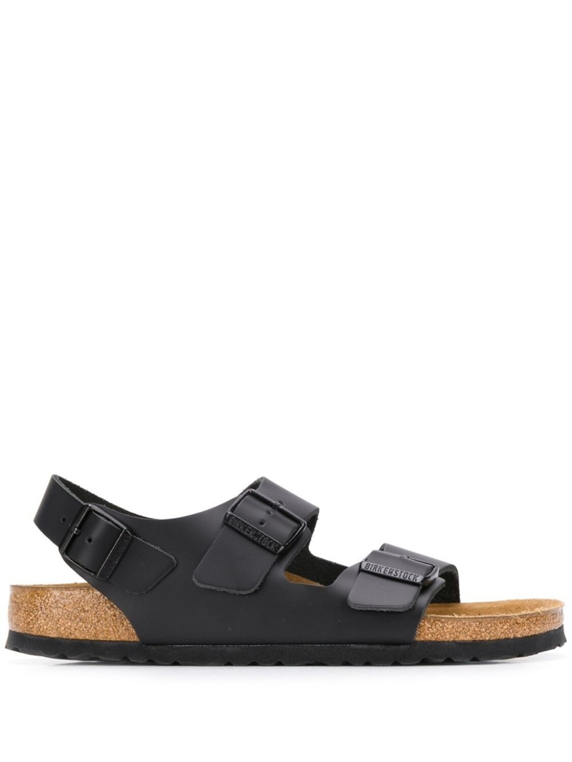Сандалии Birkenstock Milano Natural Leather, черный