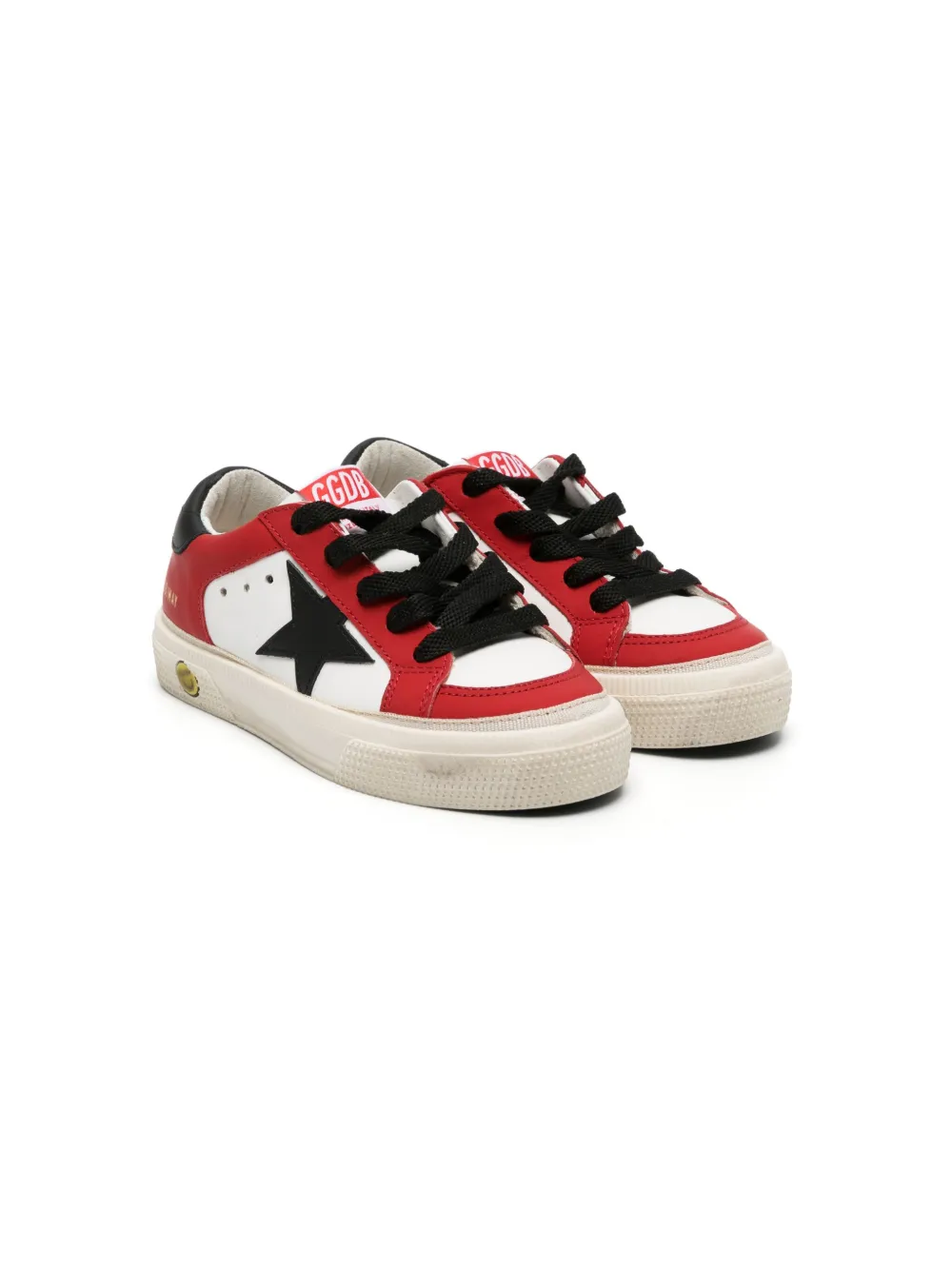 

Кеды May на шнуровке Golden Goose Kids, белый