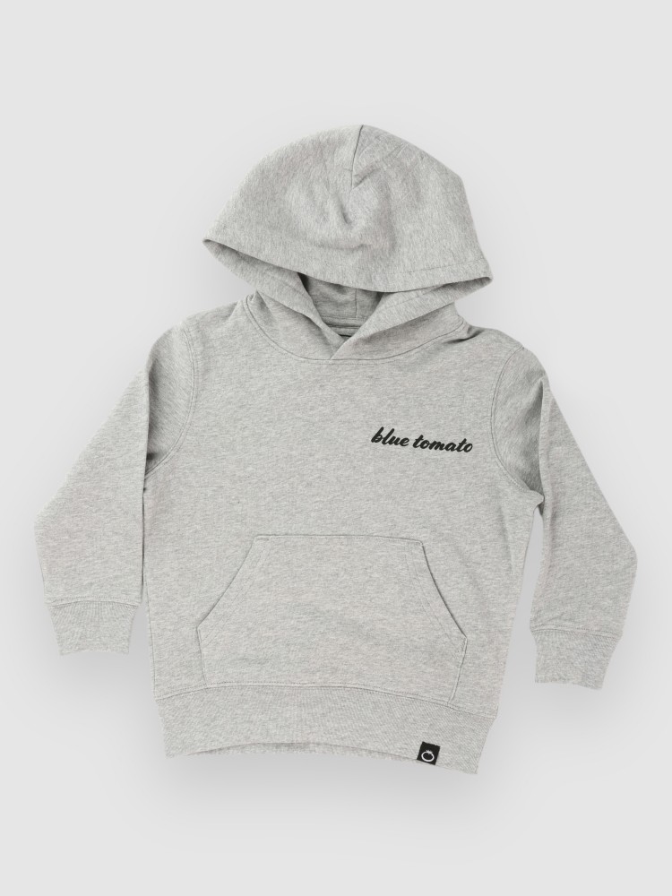 Толстовка Blue Tomato Yarned Around Kids Hoodie, heather grey — фото 2