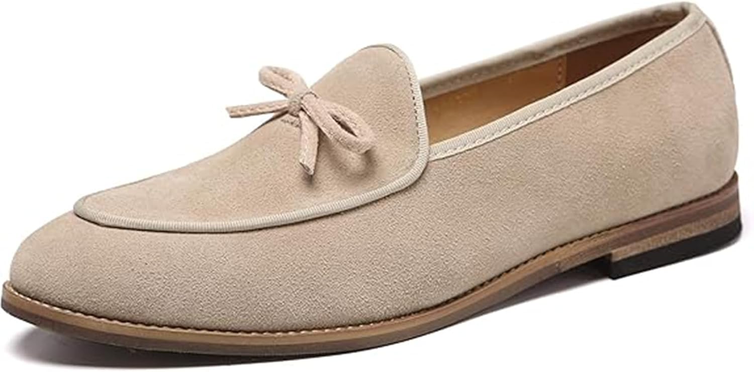 

Мужские повседневные мокасины Xinduoyu с бантом и вставкой для монет, белый