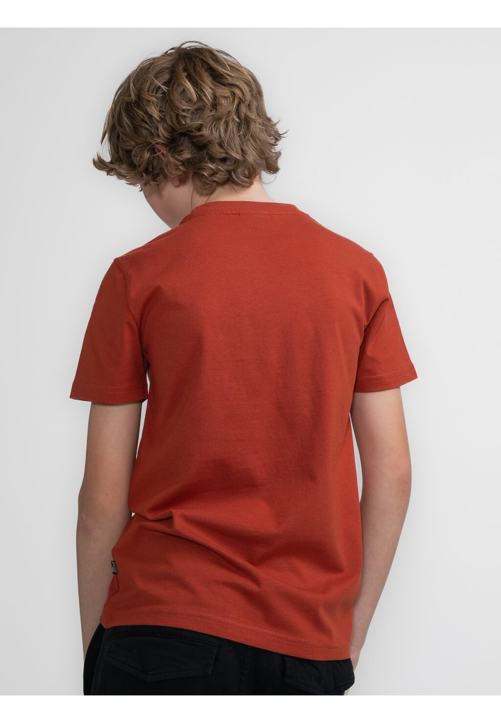 

Футболка с принтом Petrol Industries, цвет Burnt Orange Denim