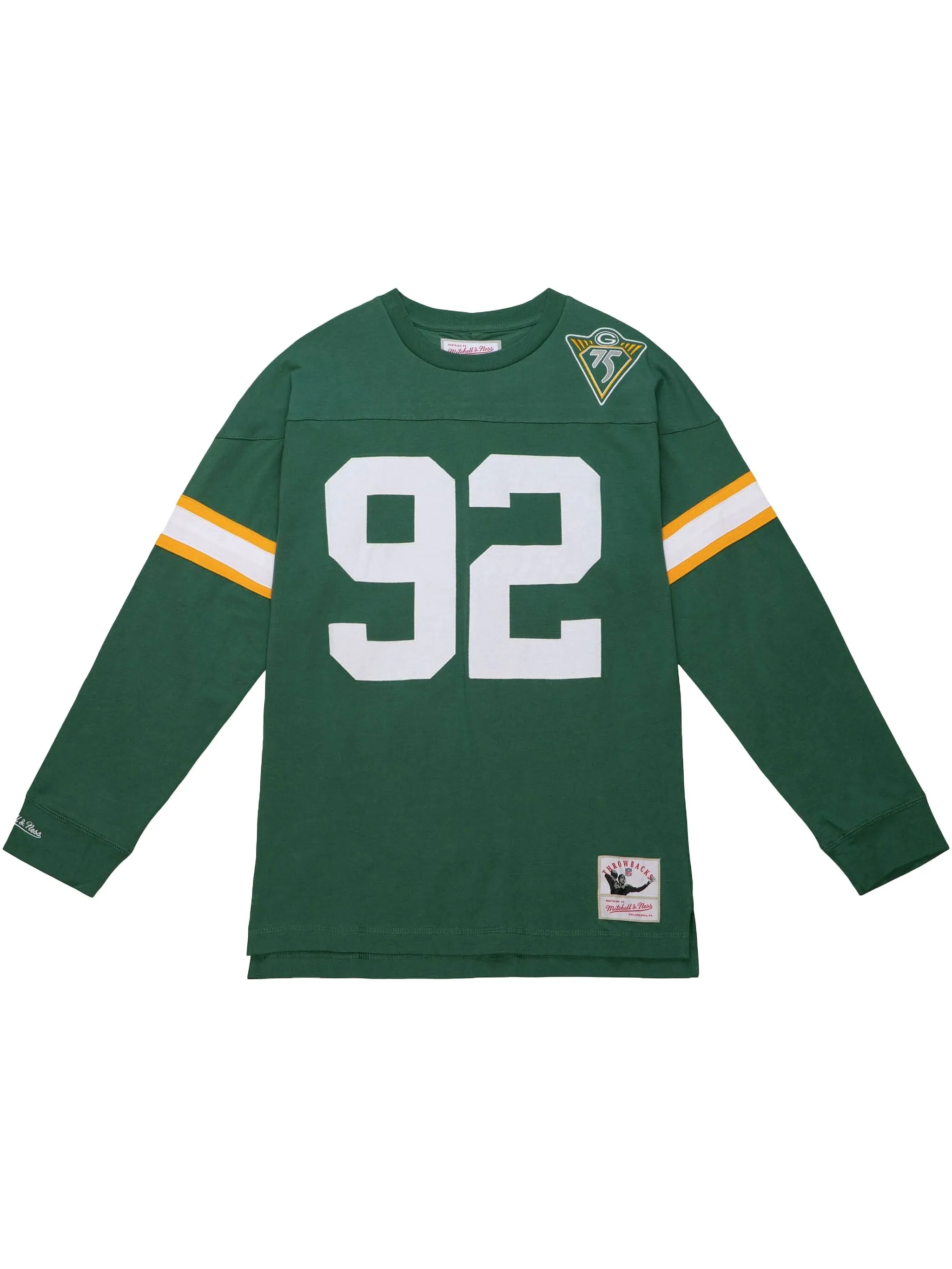 

Футболка Bay Packers 1993 Reggie Mitchell & Ness, зеленый