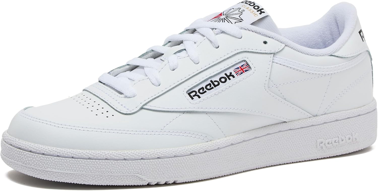 

Мужские кроссовки Reebok Club C 85, повседневная спортивная обувь белого цвета для мужчин