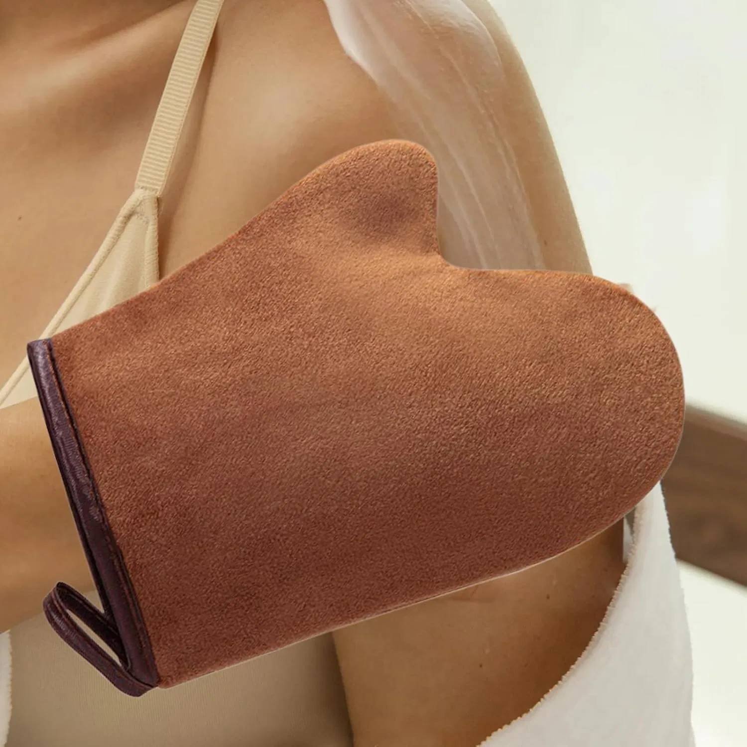 Перчатка-аппликатор Bronze Glove для автозагара Generisch, Brown — фото 3