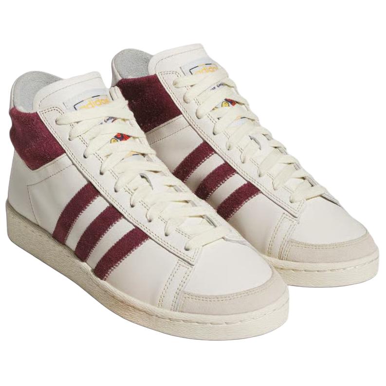 Adidas Originals X Высокие скейтбордные кроссовки Mark Gonzales JABBAR, унисекс, белый — фото 4