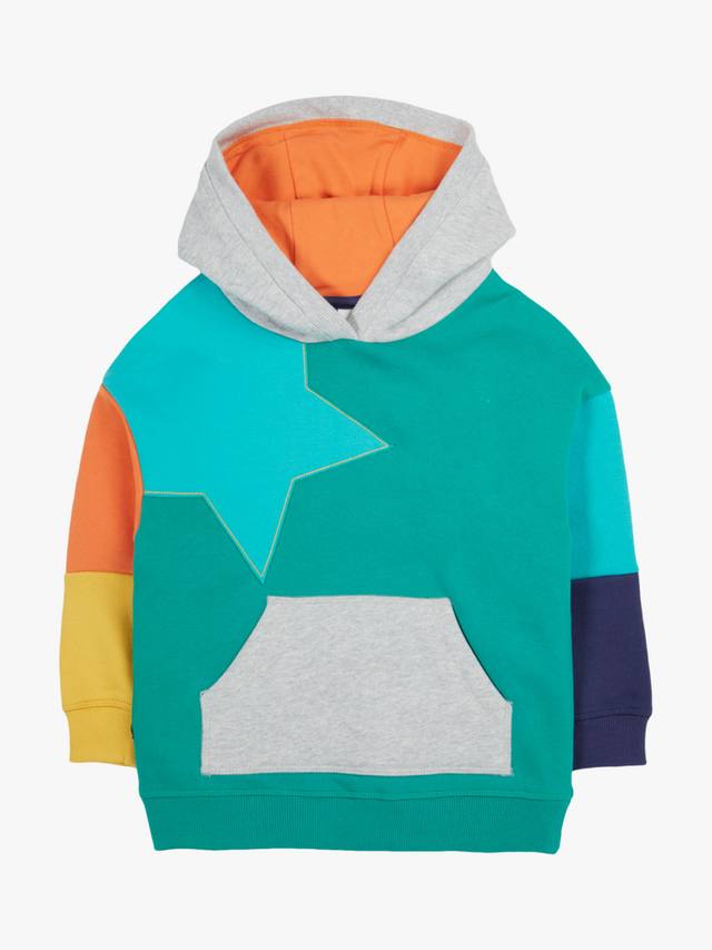 

Детский худи из органического хлопка с цветными блоками Frugi, Multi