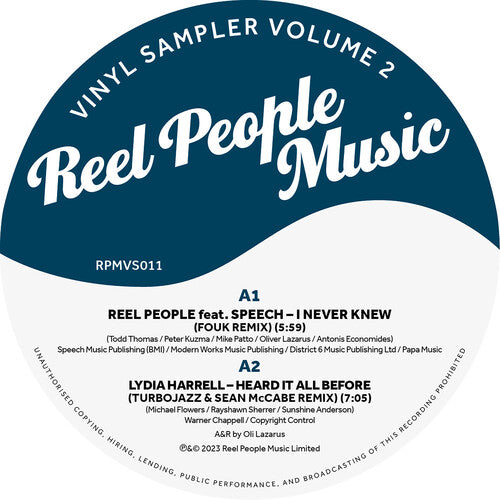 

Сингл 12" Reel People Music : Vinyl Sampler Vol. 3 / Various: Reel People Music : Vinyl Sampler Vol. 3 (Various Artists)