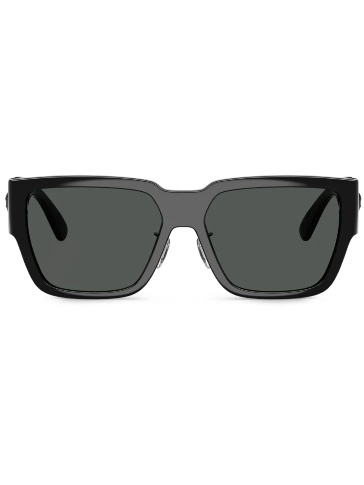 

Versace Eyewear солнцезащитные очки в прямоугольной оправе, черный