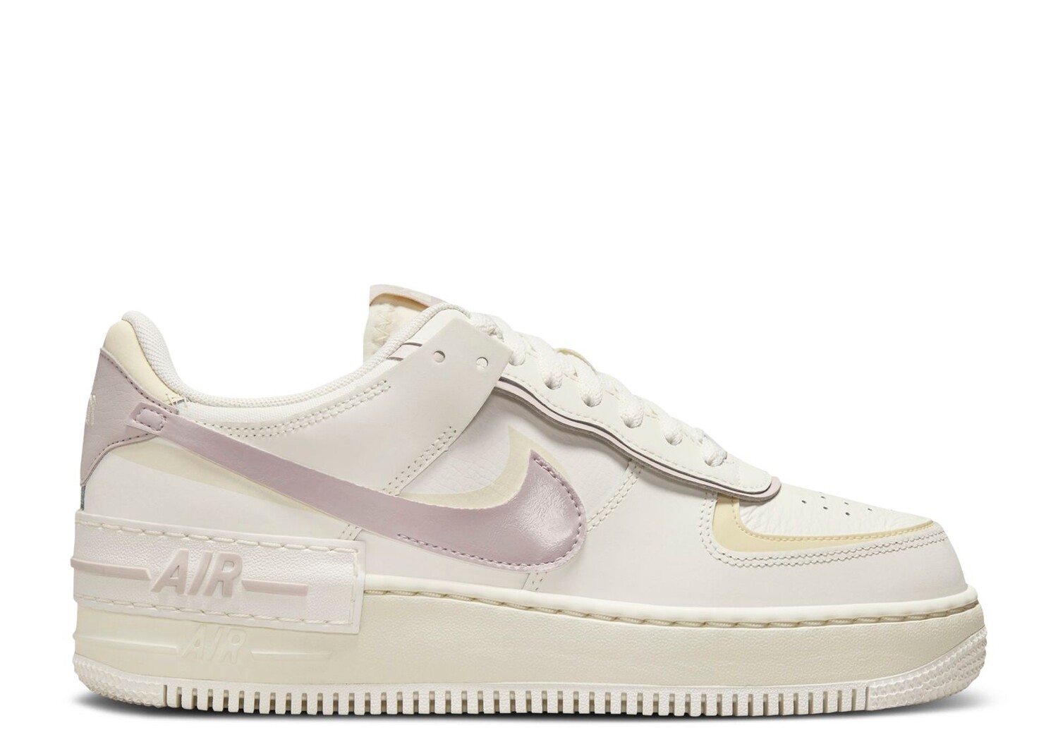 

Кроссовки Nike Wmns Air Force 1 Shadow 'Sail Platinum Violet', кремовый, Бежевый, Кроссовки Nike Wmns Air Force 1 Shadow 'Sail Platinum Violet', кремовый