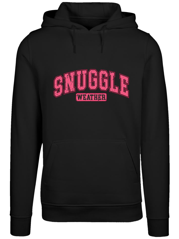 

Пуловер F4NT4STIC Hoodie Snuggle Weather Cozy Winter Holiday, черный