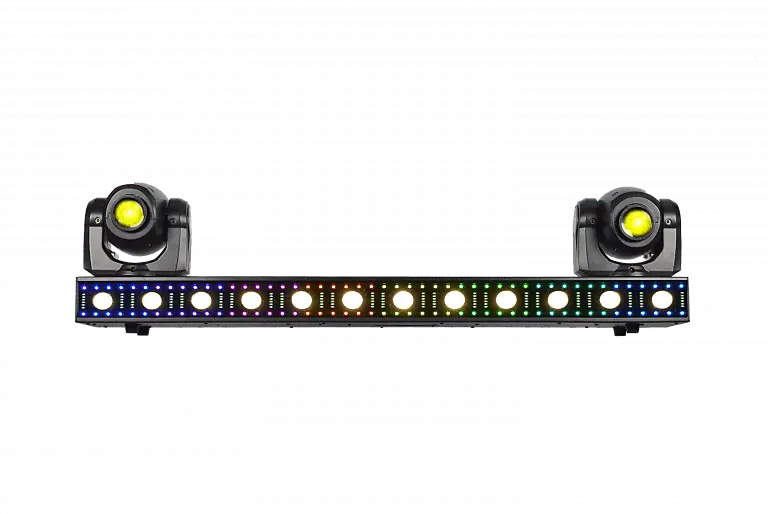 

Освещение JMAZ Lighting Versa Flex Bar Lighting FX Bar w/ Dual Moving Head Lights